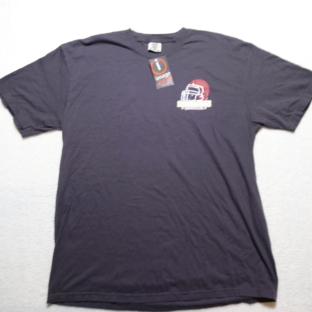 Comfort Colors FSU T-Shirt Mens XL Graphite New Florida State Seminoles Helmet